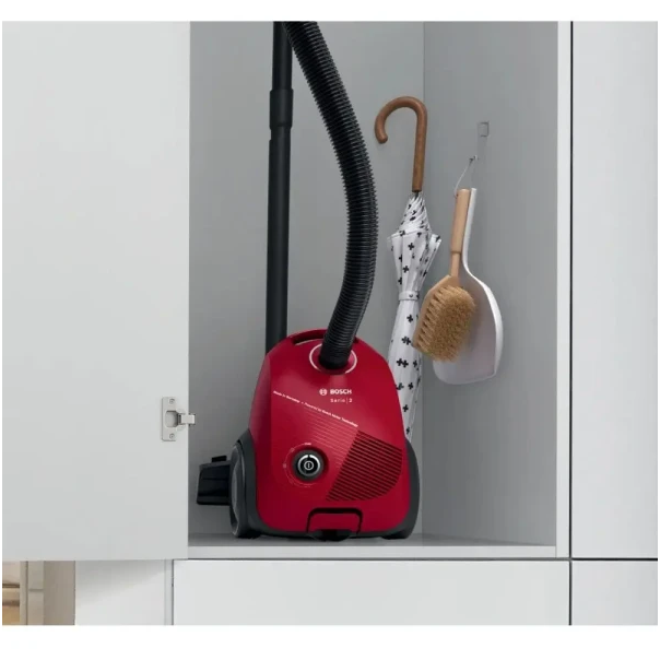 BOSCH Usisivač sa kesom za prašinu BGBS2RD1, crvena - 113735
