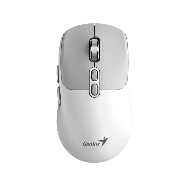 GENIUS Bežični optički miš NX-8080S BT, bela/siva - MIS02172