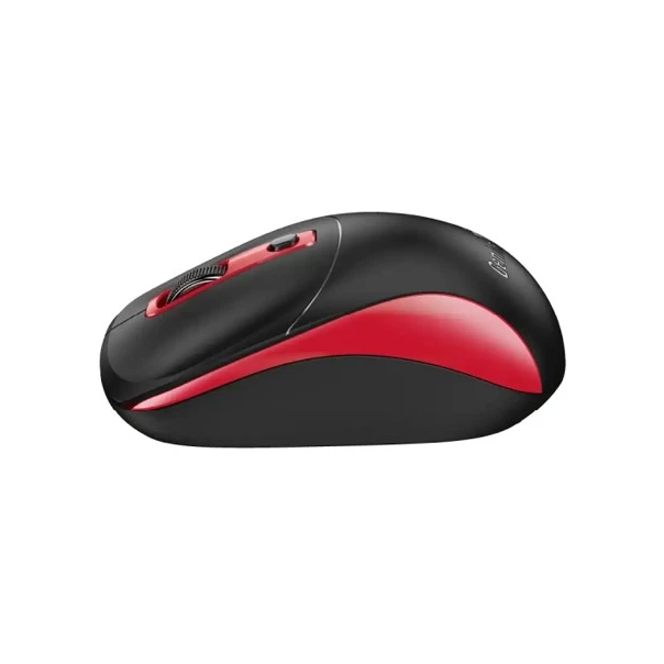 GENIUS Bežični optički miš NX-7123, crna/crvena - MIS02176