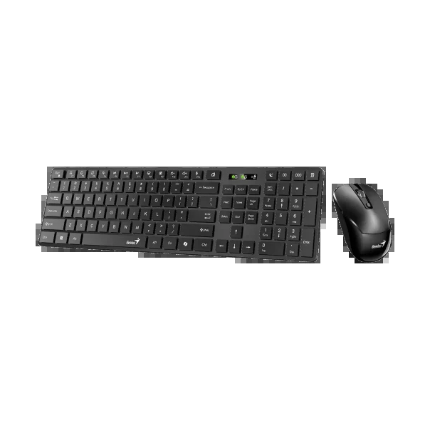 Bežična tastatura + miš Genius SlimStar 8250 YU crna - EP2896487