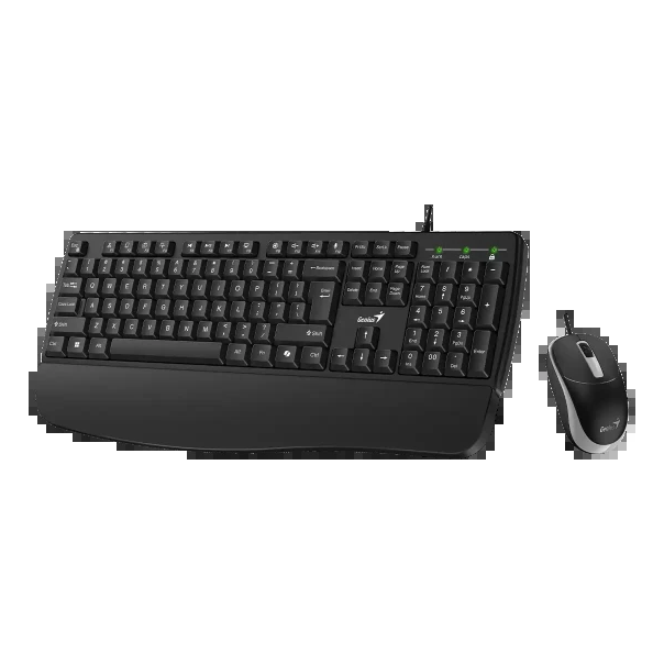 Tastatura + miš Genius KM-123 USB US crna - EP2896598
