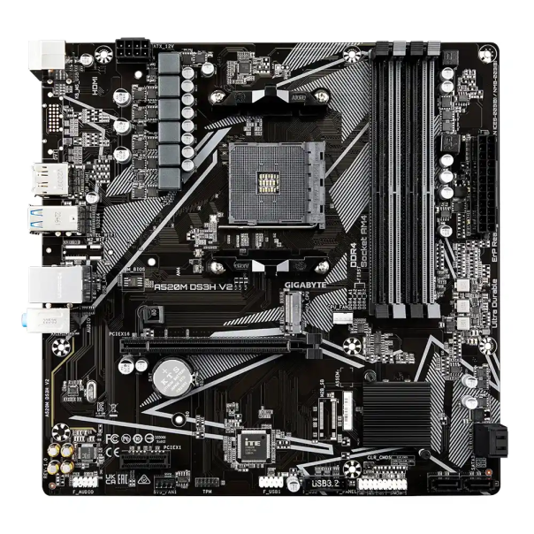 Matična ploča AM4 Gigabyte A520M DS3H V2 DP/HDMI/M.2 - EP3037234