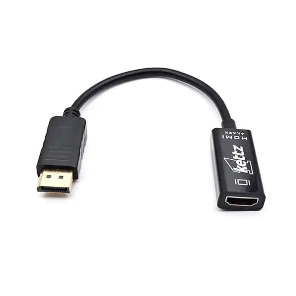 Adapter koverter Displayport - HDMI M/Ž 4K Kettz DP2H-04 - EP3230757
