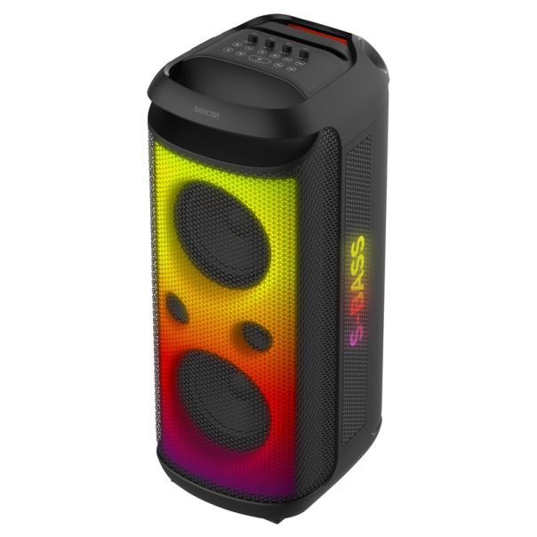 Partybox zvučnik Sencor Partycone Boost 250W/TWS/IPX4/bežični mikrofon/FM/SD/2xUSB - EP3065257
