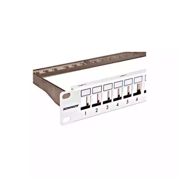 Patch panel Schrack 19/1U za 24 modula prazan HSER0240GS - EP2964100