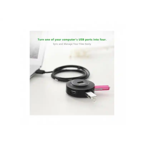 UGREEN USB Hub 1/4, CR106 2.0, 1m, crna - 20277
