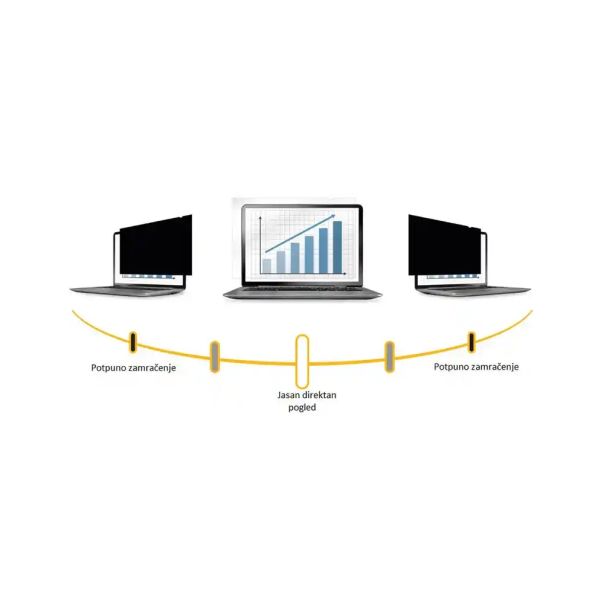 Filter za privatnost Fellowes PrivaScreen za 24  laptop i monitor 16 10 4801601 - EP2923448