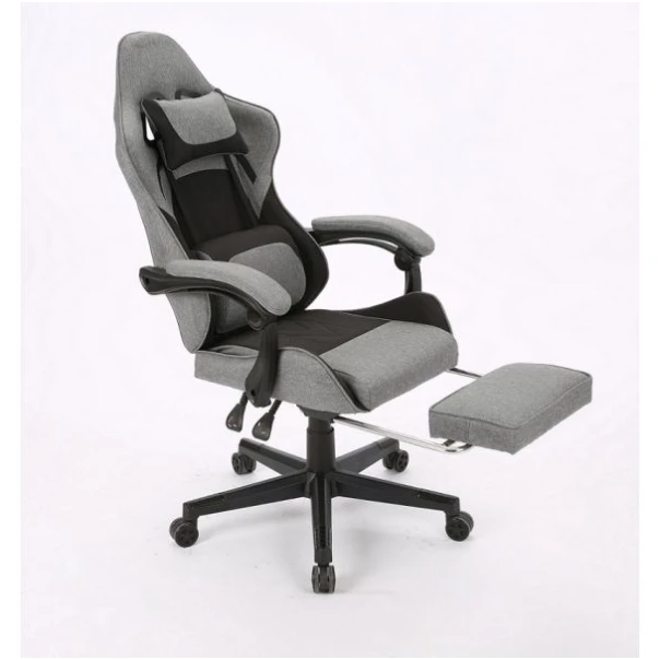 Gaming stolica ePlayGame HC-4095 BDG platno/tamno sivo crna - EP3109002