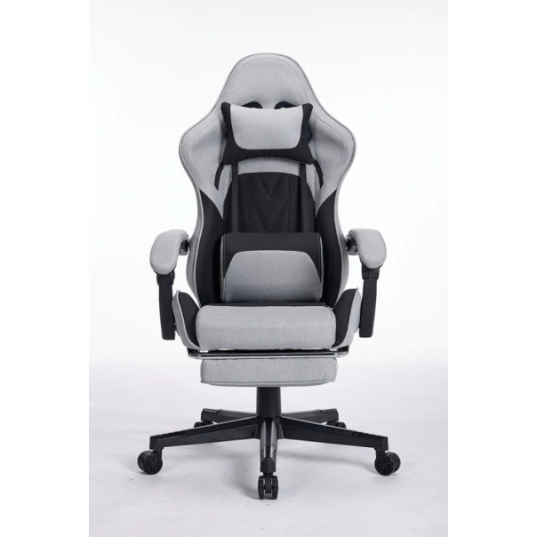 Gaming stolica ePlayGame HC-4095 BG platno/sivo crna - EP3108852