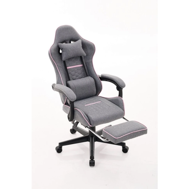 Gaming stolica ePlayGame HC-4095 PG platno/sivo roze - EP3108855
