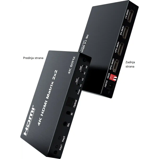 KETTZ HDMI Matrix 4k 60hz 2x2 HM-K252 - 11-474