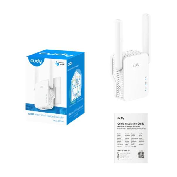 Range Extender Cudy Mesh RE300 N300 - EP2923373