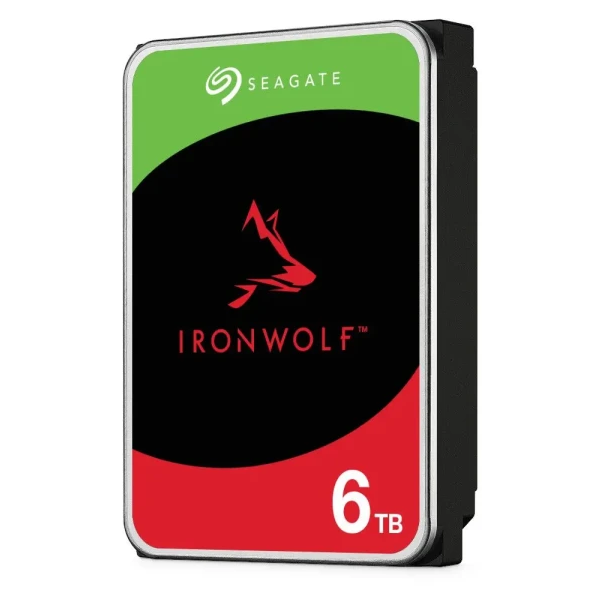 Hard disk 6TB SATA3 Seagate IronWolf 7200rpm 256MB ST6000VN006 - BCG39935