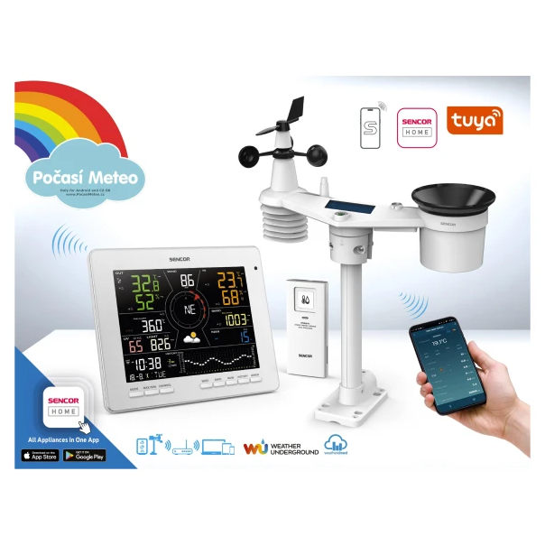 Vremenska stanica Sencor SENCOR SWS 16600 WiFI - EP3065224