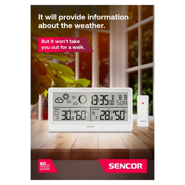 Smart meteorološka stanica SENCOR SWS 3600 bela - EP2941281