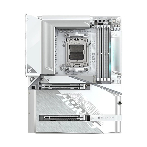 Matična ploča Gigabyte AM5 X870 Aorus Stealth Ice - EP3045146