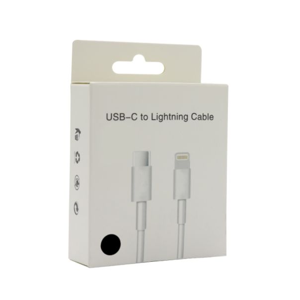 USB data kabl PD za iPhone Type C na Lightning 3A, crna 1m - U1955