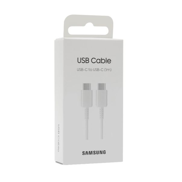 SAMSUNG USB data kabl PD Type C na Type C, bela EP-DA705-BWE - U1960