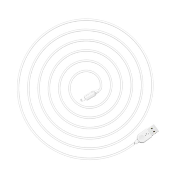 COMICELL USB data kabl Superior CO-BX14 2.4A Lightning 2m, bela - U1992