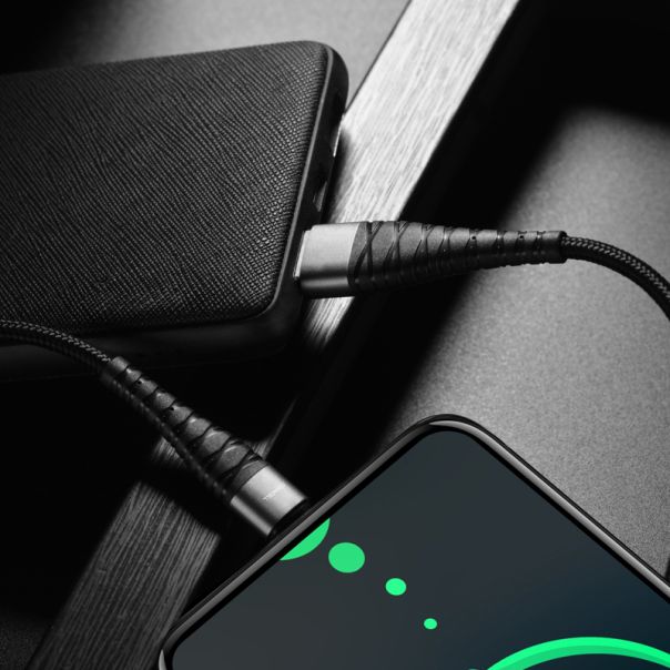 COMICELL USB data kabl Superior CO-BX32 5A Type C 1m, crna - U2000