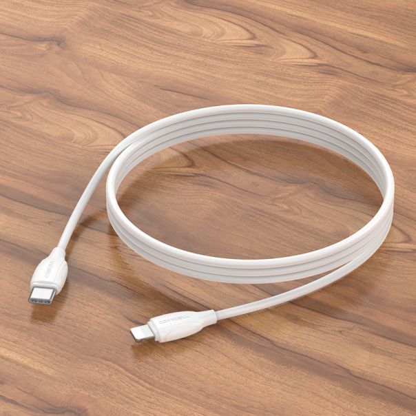 COMICELL USB data kabl Superior CO-BX19 Fast 20W 3A Type C na Lightning 1m, bela - U2001