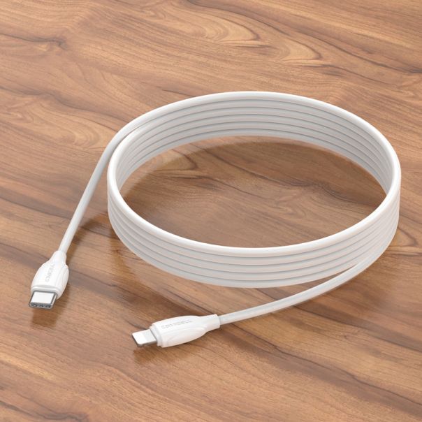 COMICELL USB data kabl Superior CO-BX19 Fast 20W 3A Type C na Lightning 2m, bela - U2002