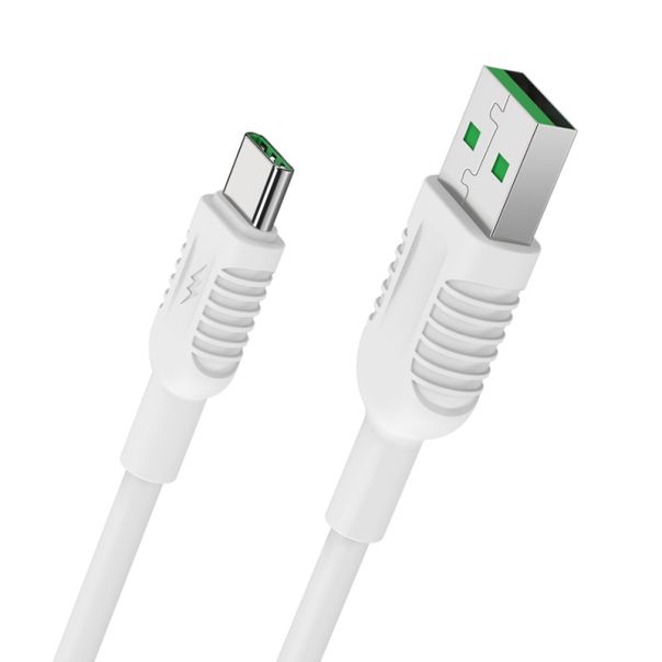 COMICELL USB data kabl Superior CO-BX33 Fast 50W 5A Type C, bela - U2007