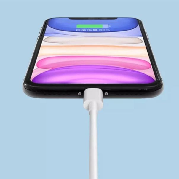 XIAOMI USB data kabl Type-C na Lightning, 1m, bela - U2100