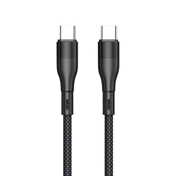 USB Data kabl Magnetic TD-CA92 Type C na Type C, 60W, crna - U2116
