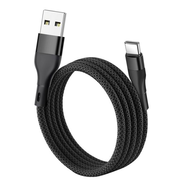 USB Data kabl Magnetic TD-CA94 USB A na Type C, 66W, crna - U2119