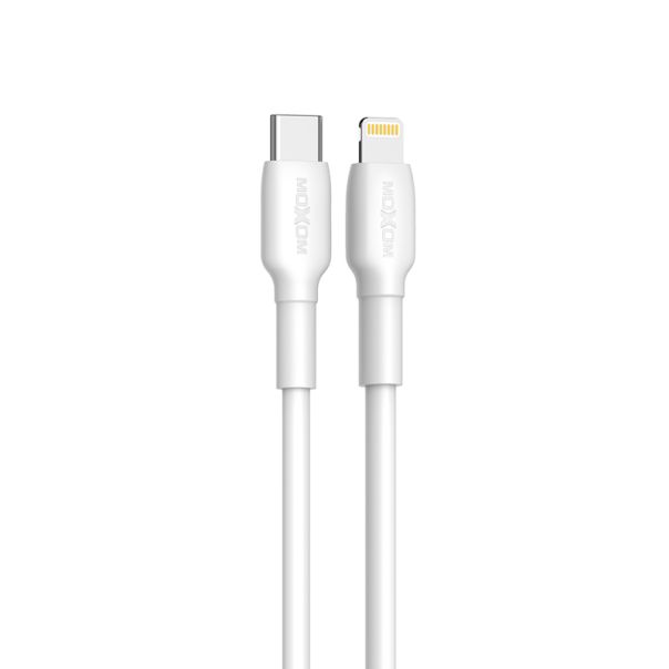 MOXOM USB Data kabl MX-CB77, bela - U2200