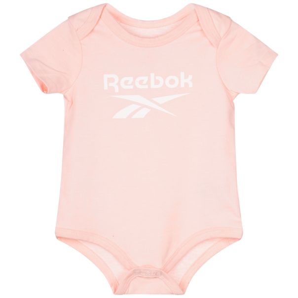 REEBOK set za bebe devojčice tri dela, roze sivi - U4275RG