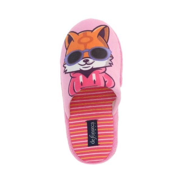 DE FONSECA Papuče Roma I - pink - U825_PINK_ROMA I