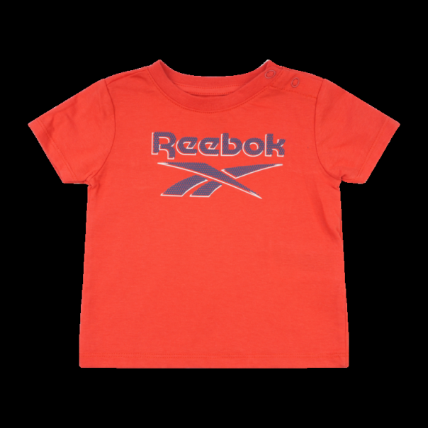 REEBOK set tri dela za bebe dečake, beli plavo crveni - U9853RB