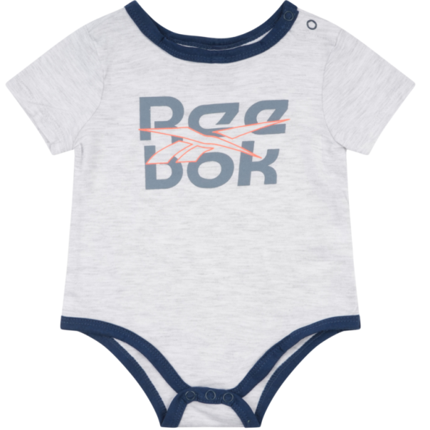 REEBOK set tri dela za bebe dečake, plavo sivi - U9855RB