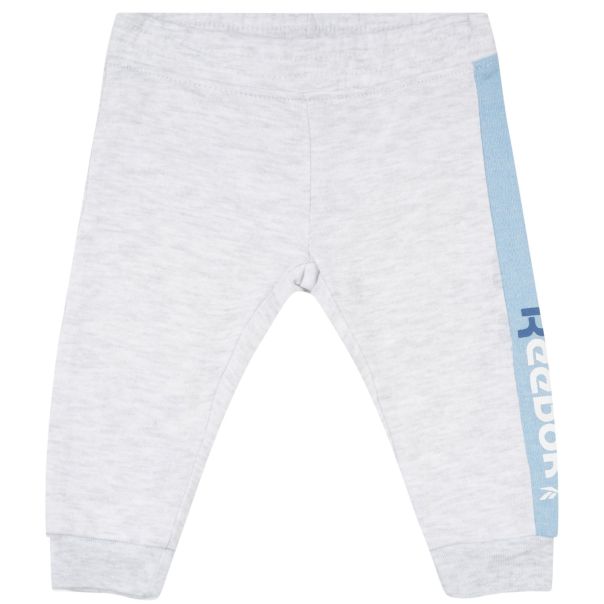 REEBOK set tri dela za bebe dečake, svetlo plavi sivi - U9857RB