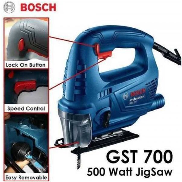 BOSCH Ubodna testera GST 700 , 500W, 06012A7020 - 06012A7020