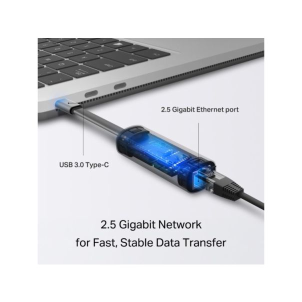 TP LINK Adapter TP-LINK UE302C USB-C -> RJ45 2.5 Gigabit Ethernet Network - EP3064033