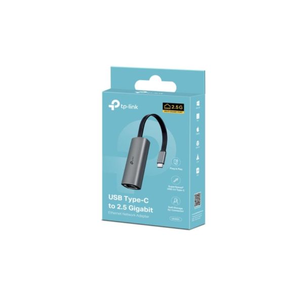 TP LINK Adapter TP-LINK UE302C USB-C -> RJ45 2.5 Gigabit Ethernet Network - EP3064033