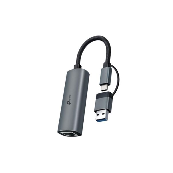 TP LINK Adapter TP-LINK UE310C USB-C /USB-A-> RJ45 Gigabit Ethernet Network - EP3064036
