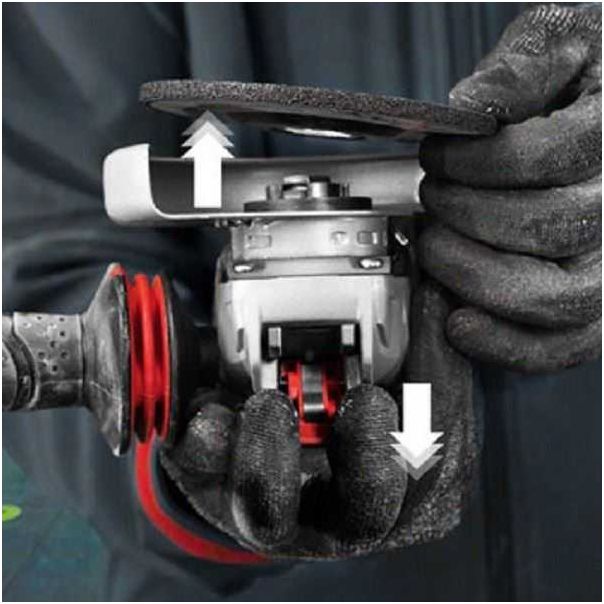 BOSCH Ugaona brusilica GWX 14-125 , X-Lock , 1400W - 06017B7000