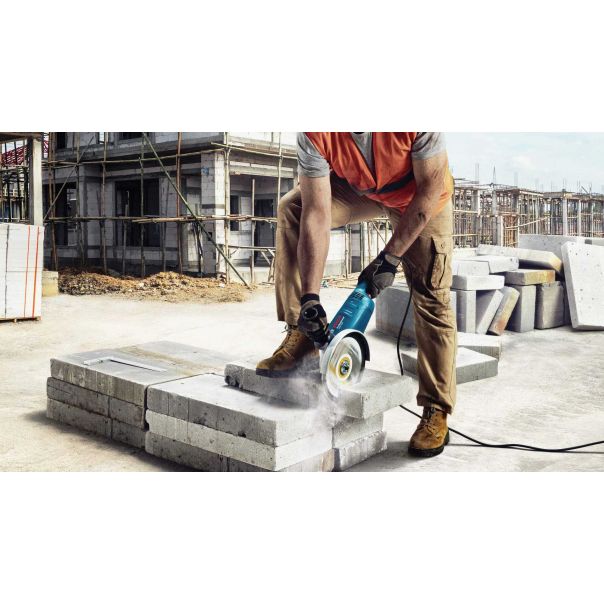 BOSCH Ugaona brusilica GWS 2200-180, 2200W, u kartonskoj kutiji sa pomoćnom ručicom - 06018C0320