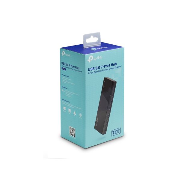 TP LINK Adapter TP-LINK UH700 prenosni HUB 7xUSB 3.0 napajanje - UH700