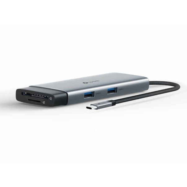 TP LINK Hub TP-LINK USB Type-C 7-Port Hub/1USB-C /1 HDMI 4K 60Hz Port,1 × USB-C PD 100W Port,1 × SD - EP2382560