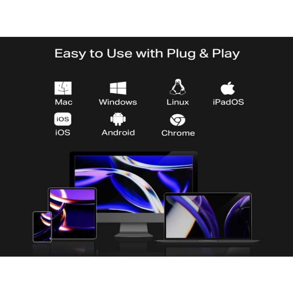TP LINK Hub TP-LINK USB Type-C 7-Port Hub/1USB-C /1 HDMI 4K 60Hz Port,1 × USB-C PD 100W Port,1 × SD - EP2382560