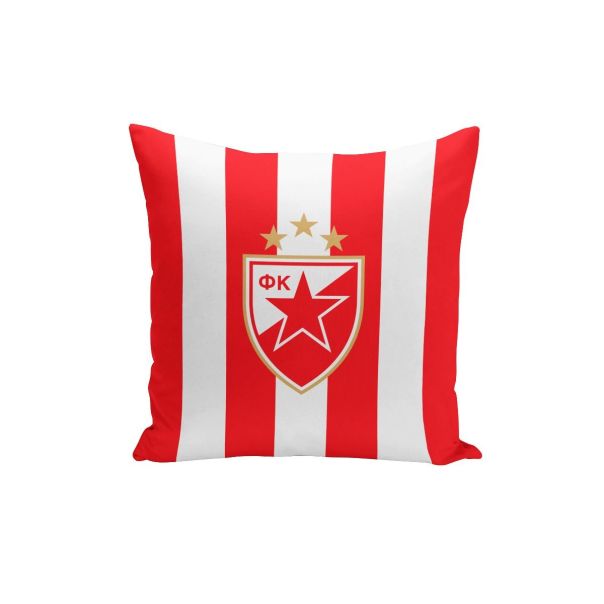 STEFAN Ukrasni jastuk 40x40 cm Crvena Zvezda - 860-crveni grb