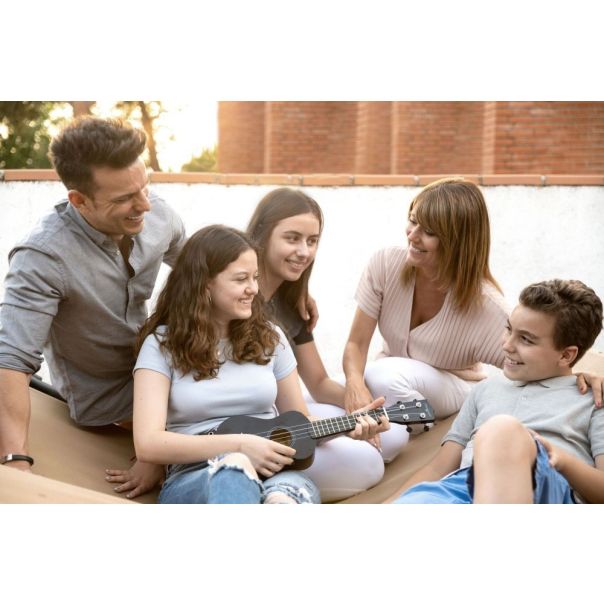 ECO TOYS Ukulele gitara za decu, crna - MF019D BLACK