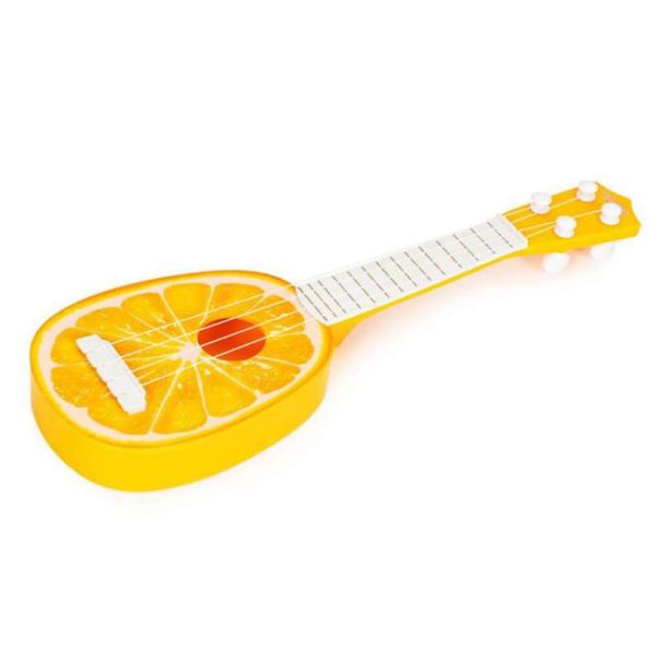 ECO TOYS Ukulele gitara za decu Narandža - MJ030 ORANGE