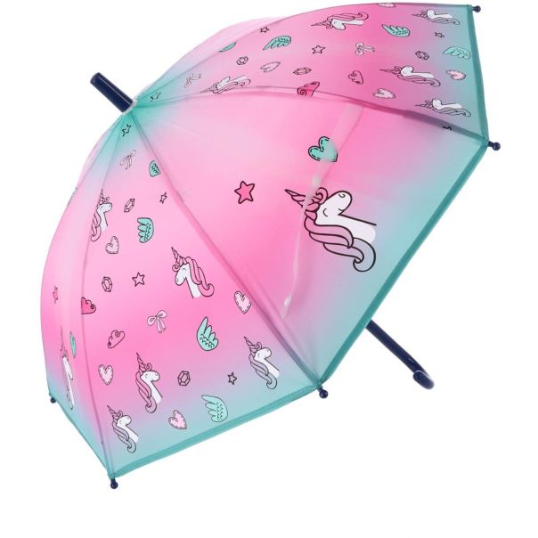 VADOBAG Kišobran za decu Jednorog, roze/mint - 76102-1