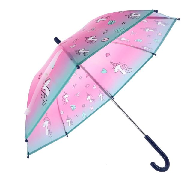 VADOBAG Kišobran za decu Jednorog, roze/mint - 76102-1